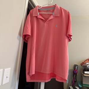 IZOD Men's Advantage Performance Polo Shirt in Pink